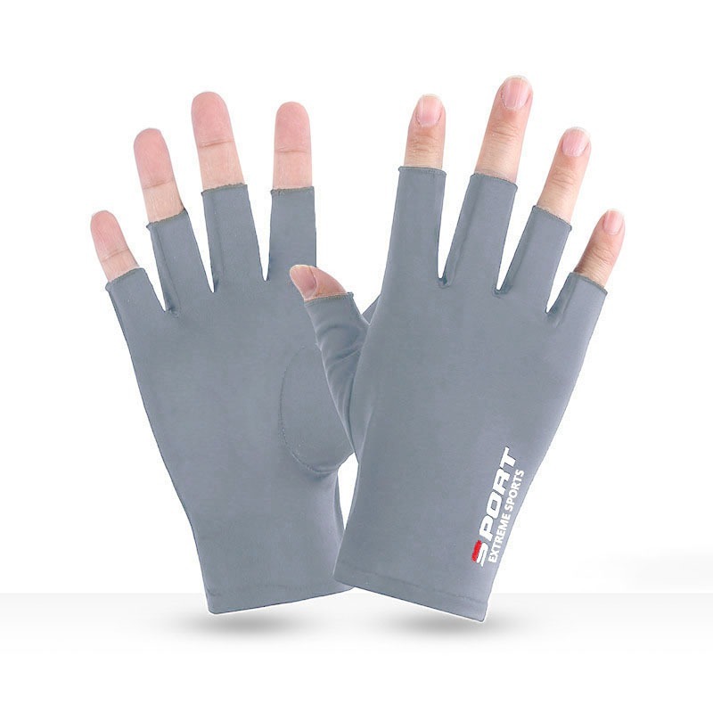 Fishing Kayak Sit On Top - 1 Pair Unisex Half Finger Gloves,