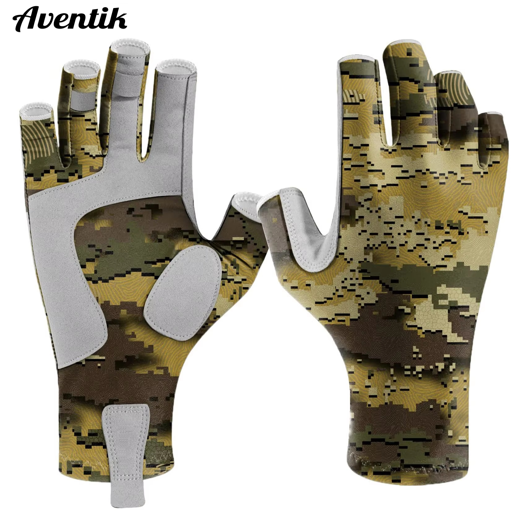 Fishing Kayak Sit On Top - Riverruns Fingerless Fishing Gloves are designed