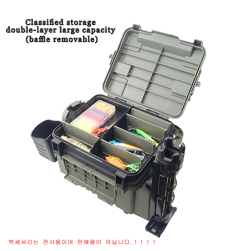 Large Fishing Box Organizer Mu - Fishing Kayak Crate review and price
