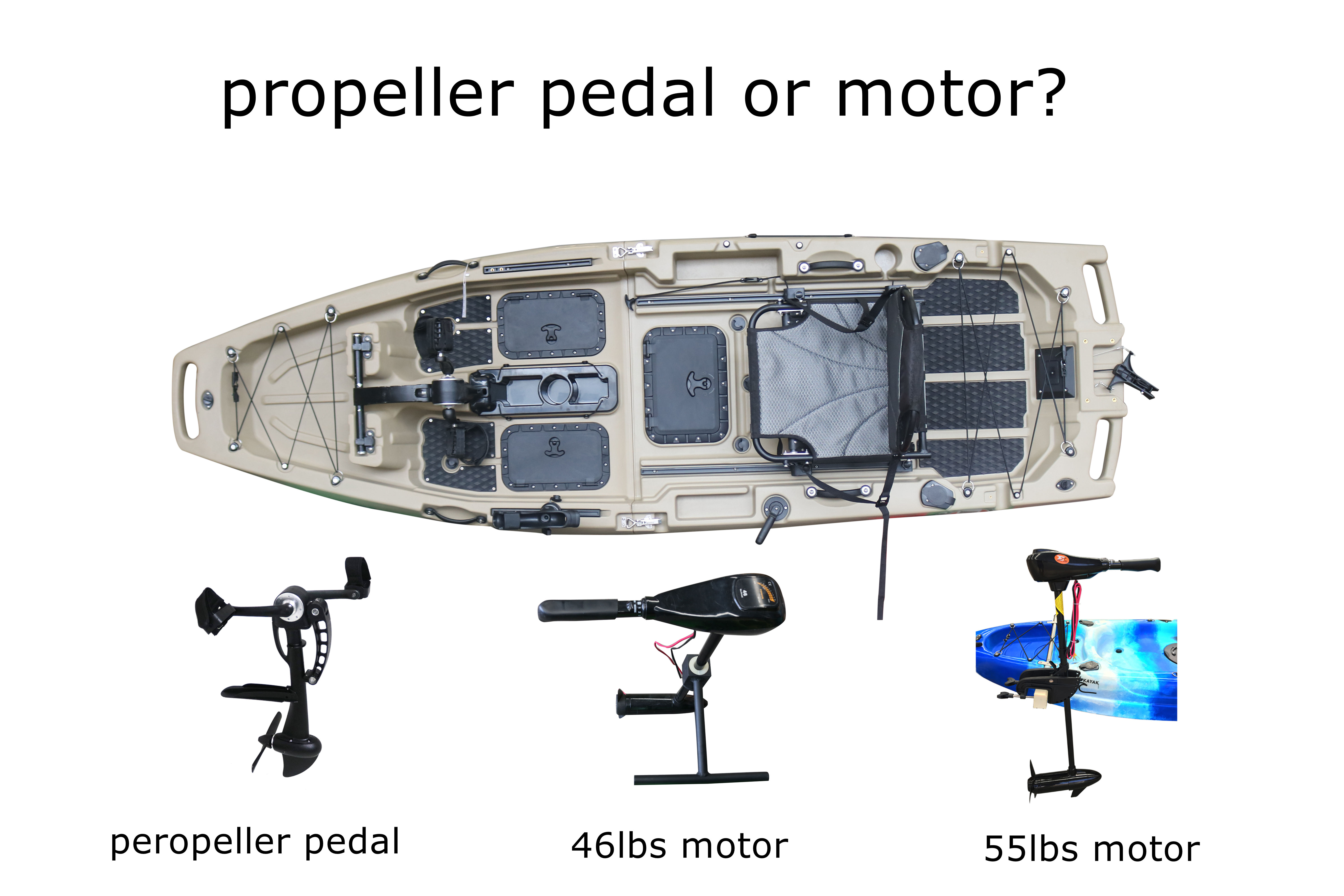 2025 NEW Modular Kayak 9.5ft P - Fishing Kayak Pedal Drive review and price