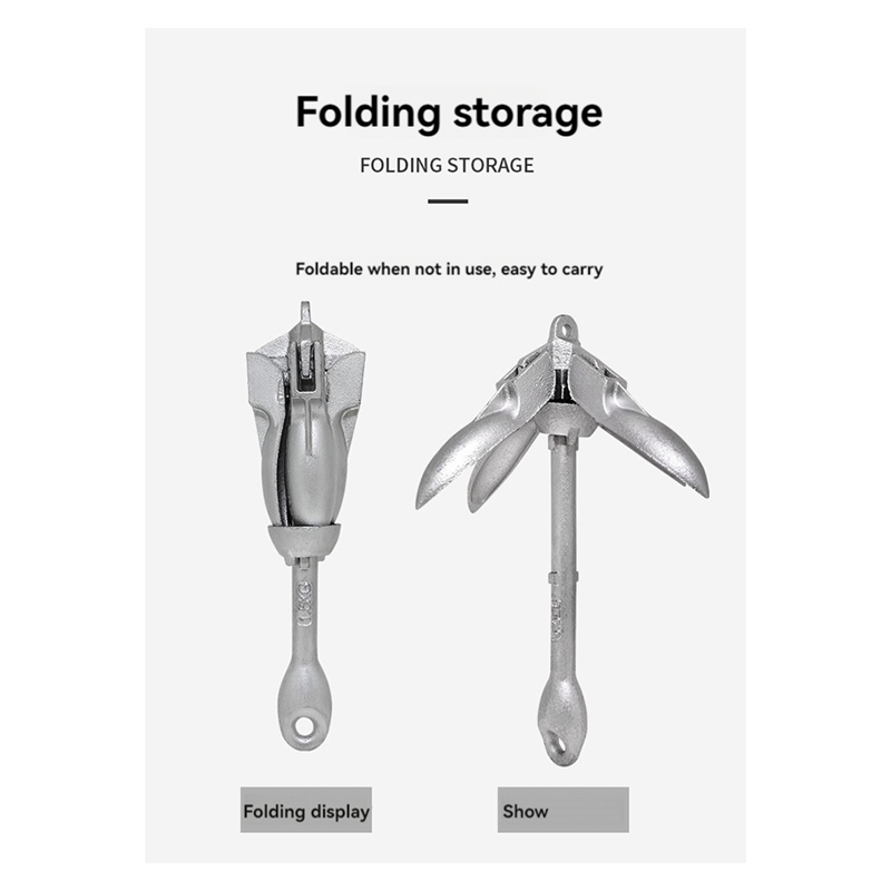 AB56-0.7KG Steel Folding Water - Fishing Kayak Anchor review and price