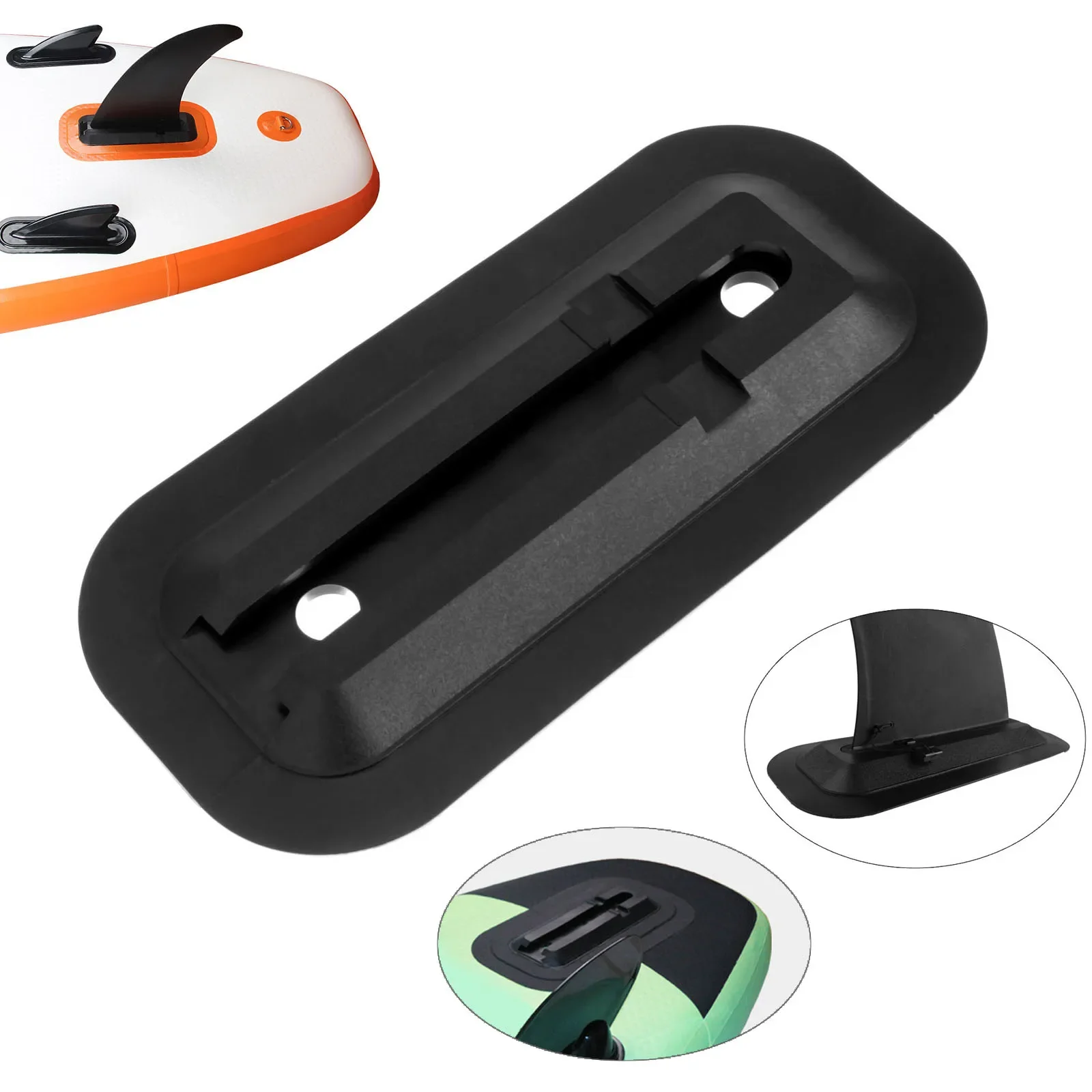 1 Pc PVC Slide-in Central Fin  - Fishing Kayak Paddle review and price