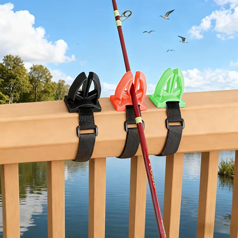Quick Release Clip With Strap  - Fishing Kayak Rod Holder review and price