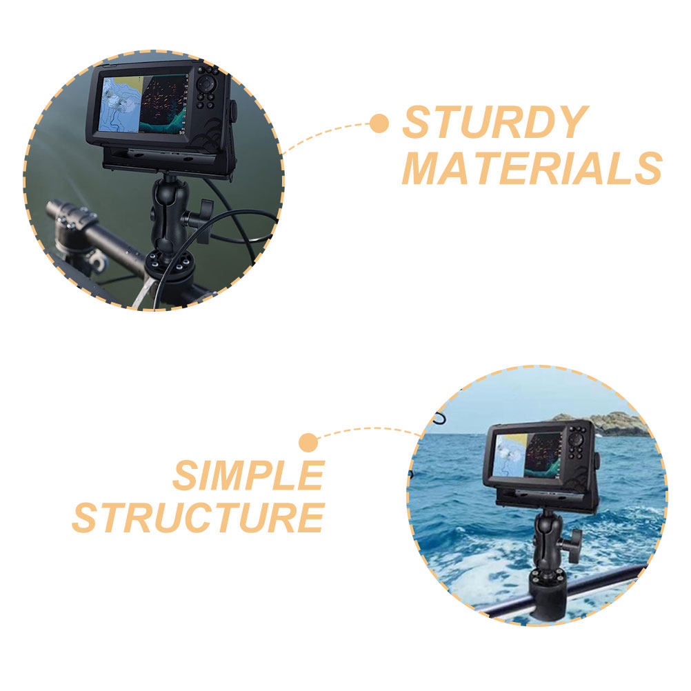 1Set 360 Degree Rotating Kayak - Fishing Kayak Fish Finder Mount review and price