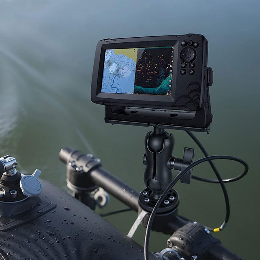 1Set 360 Degree Rotating Kayak - Fishing Kayak Fish Finder Mount review and price