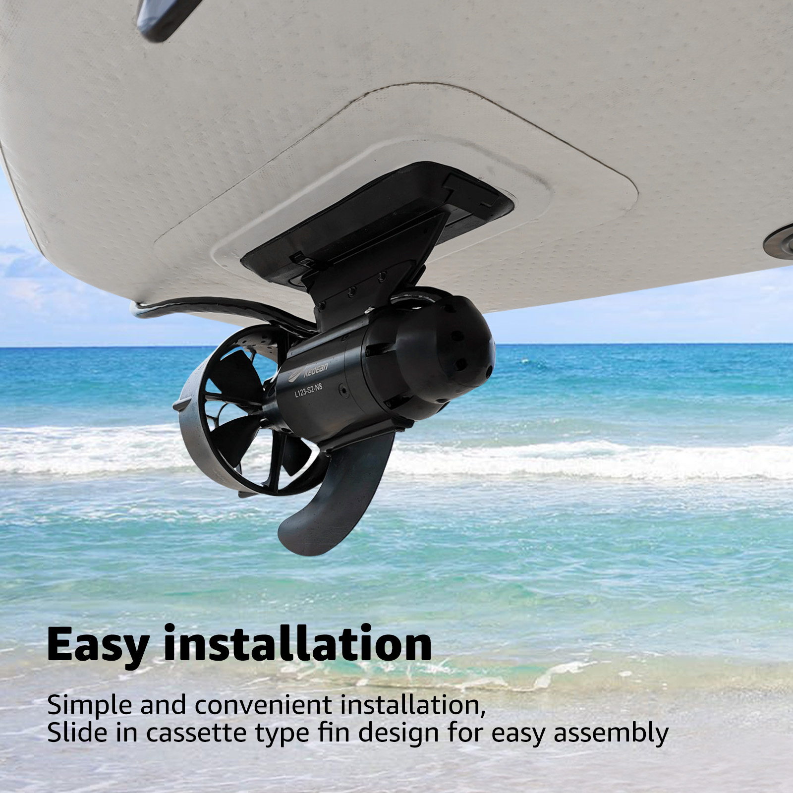 380W 600W Electric Fins Stand  - Fishing Kayak Trolling Motor review and price