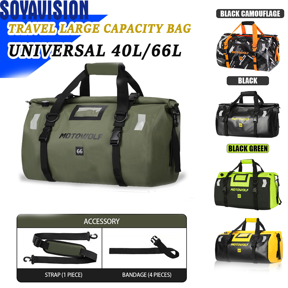 Waterproof Duffel Bag 40L/66L  - Fishing Kayak Storage Bag review and price