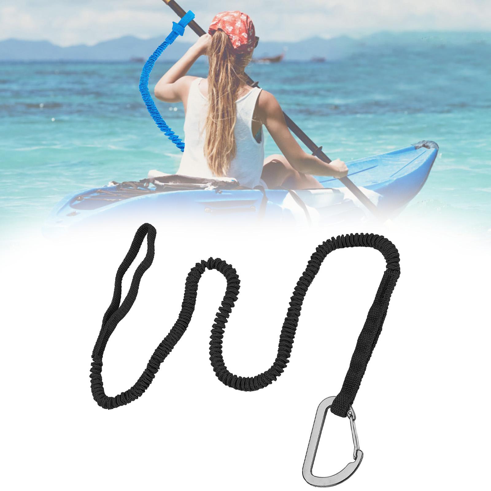 Stretchable Nylon Paddle Leash - Fishing Kayak Paddle Leash review and price