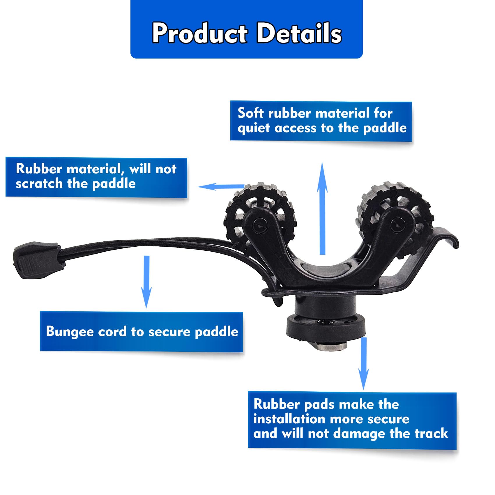 Kayak Rail Paddle Holder Kayak - Fishing Kayak Storage Bag review and price