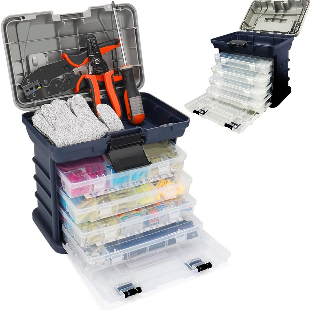 Multifunction Fashing Tackle B - Fishing Kayak Crate review and price