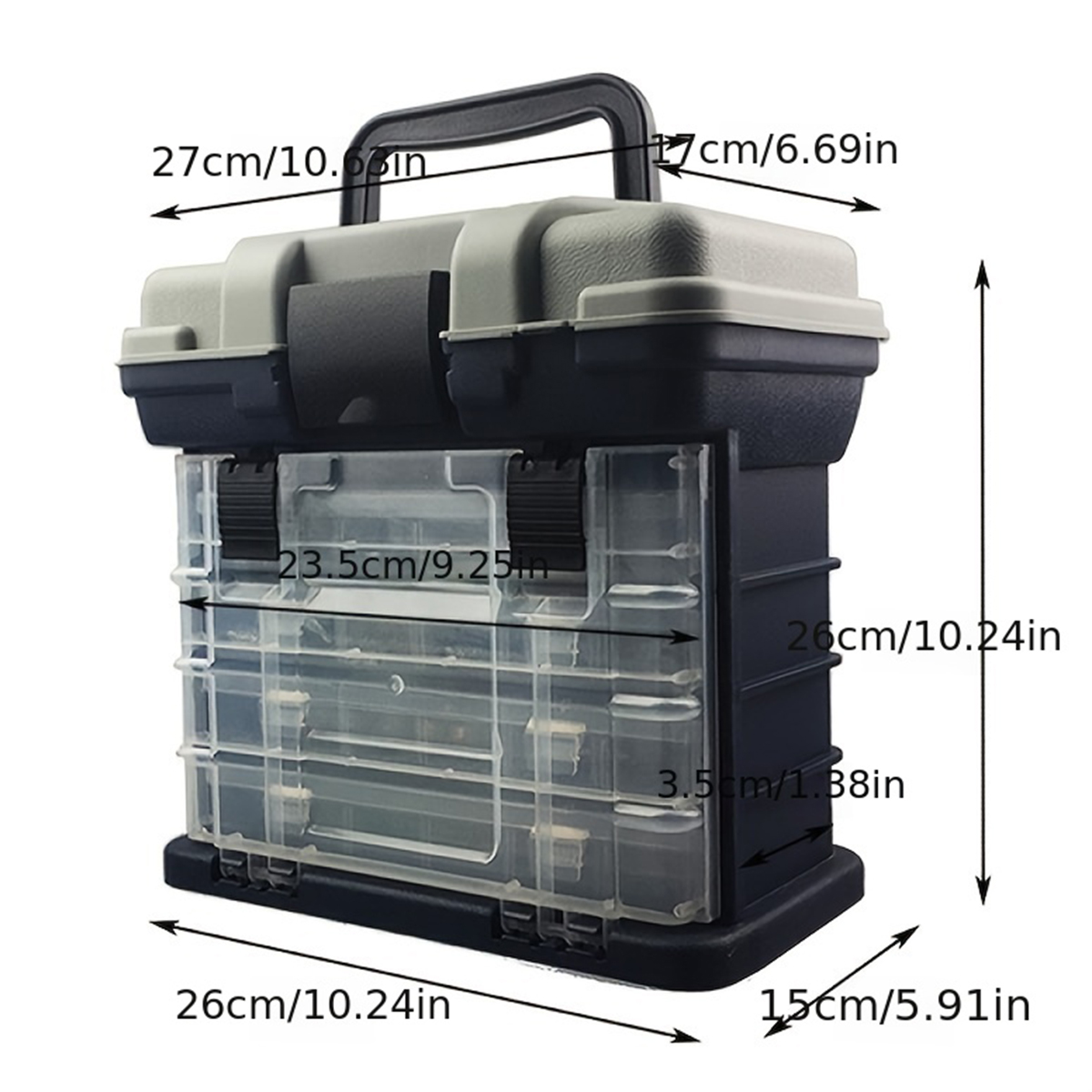 Multifunction Fashing Tackle B - Fishing Kayak Crate review and price
