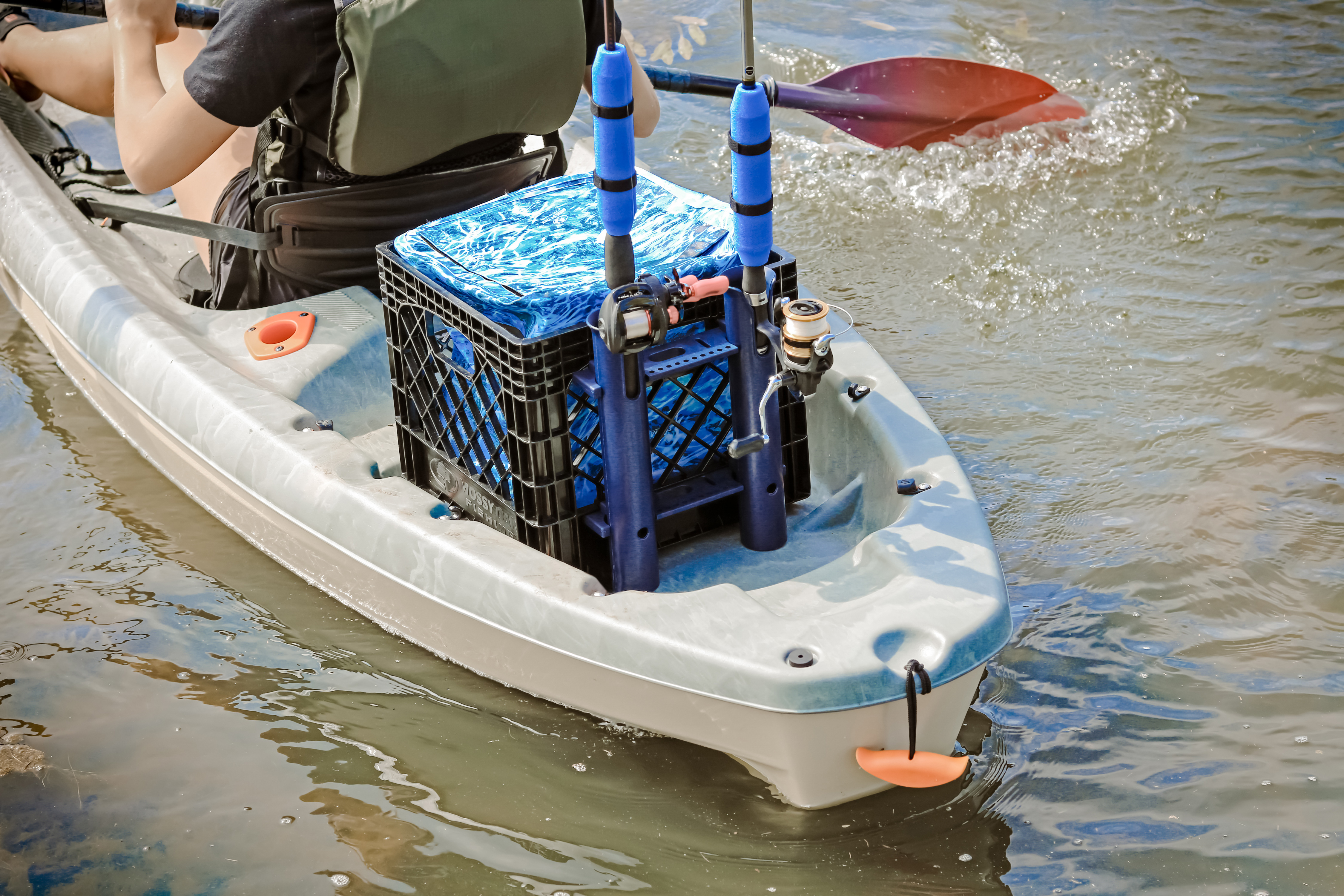 Kayak Storage Crate with Dry B - Fishing Kayak Crate review and price