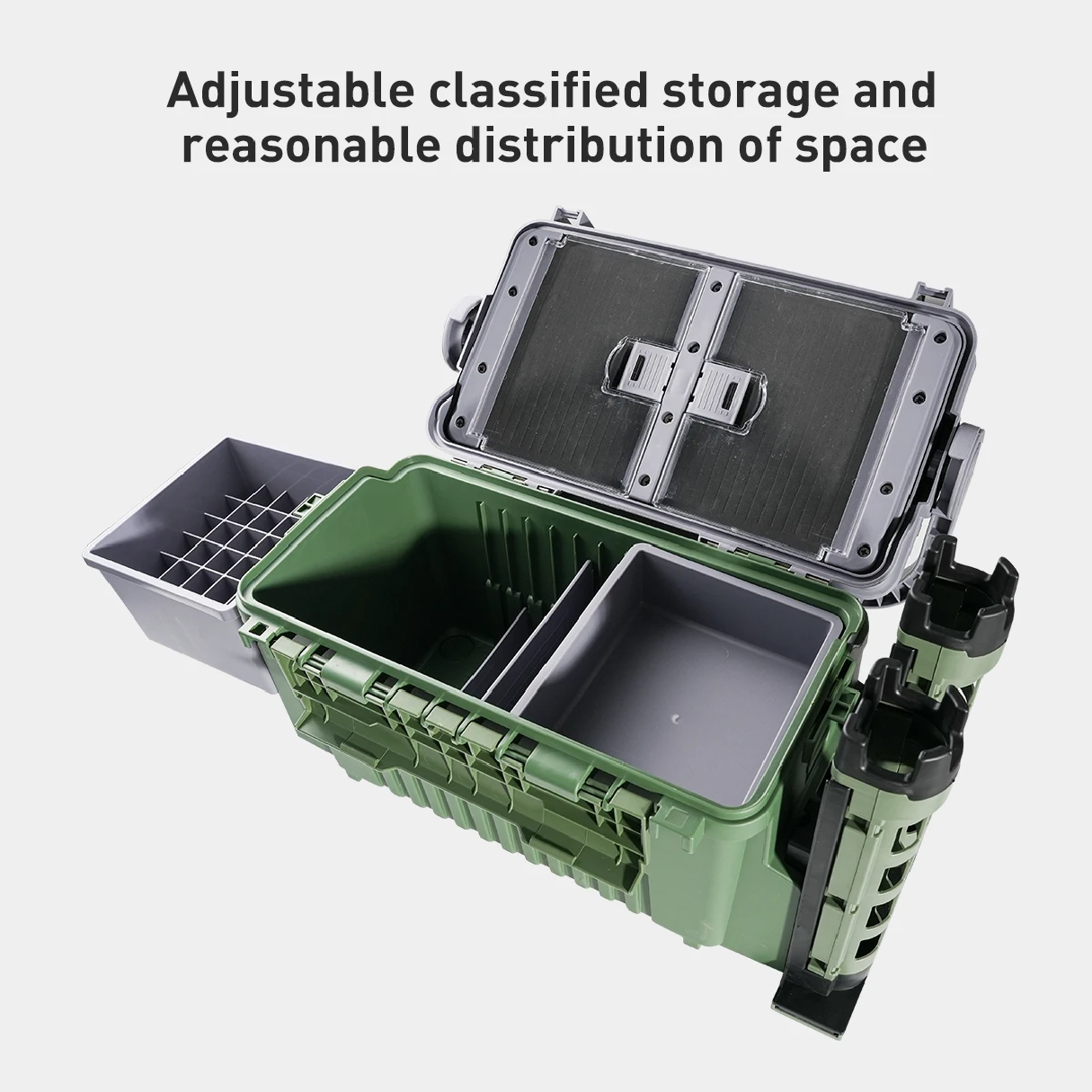 Large Fishing Tackle Box Multi - Fishing Kayak Crate review and price
