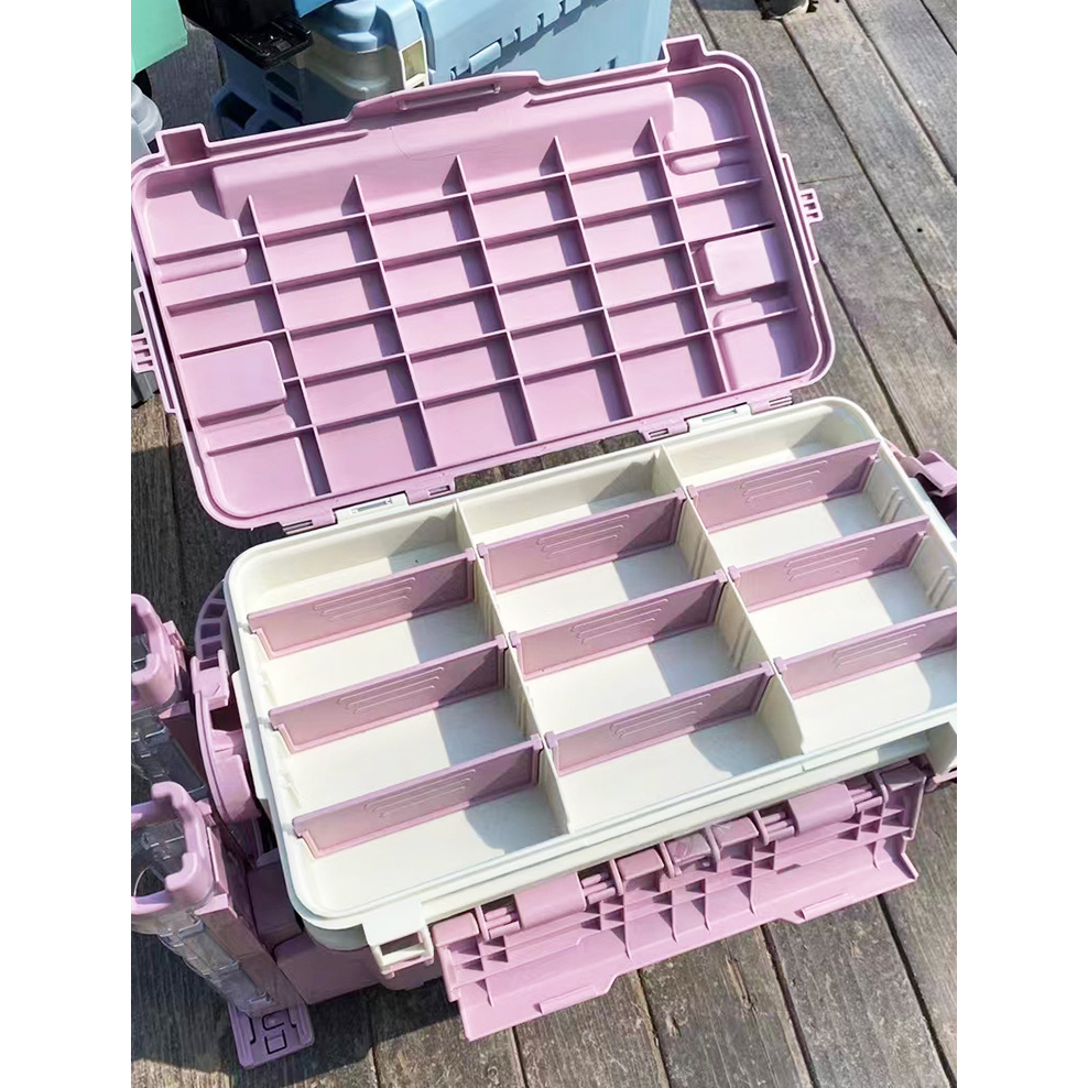 Large Fishing Tackle Box Multi - Fishing Kayak Crate review and price