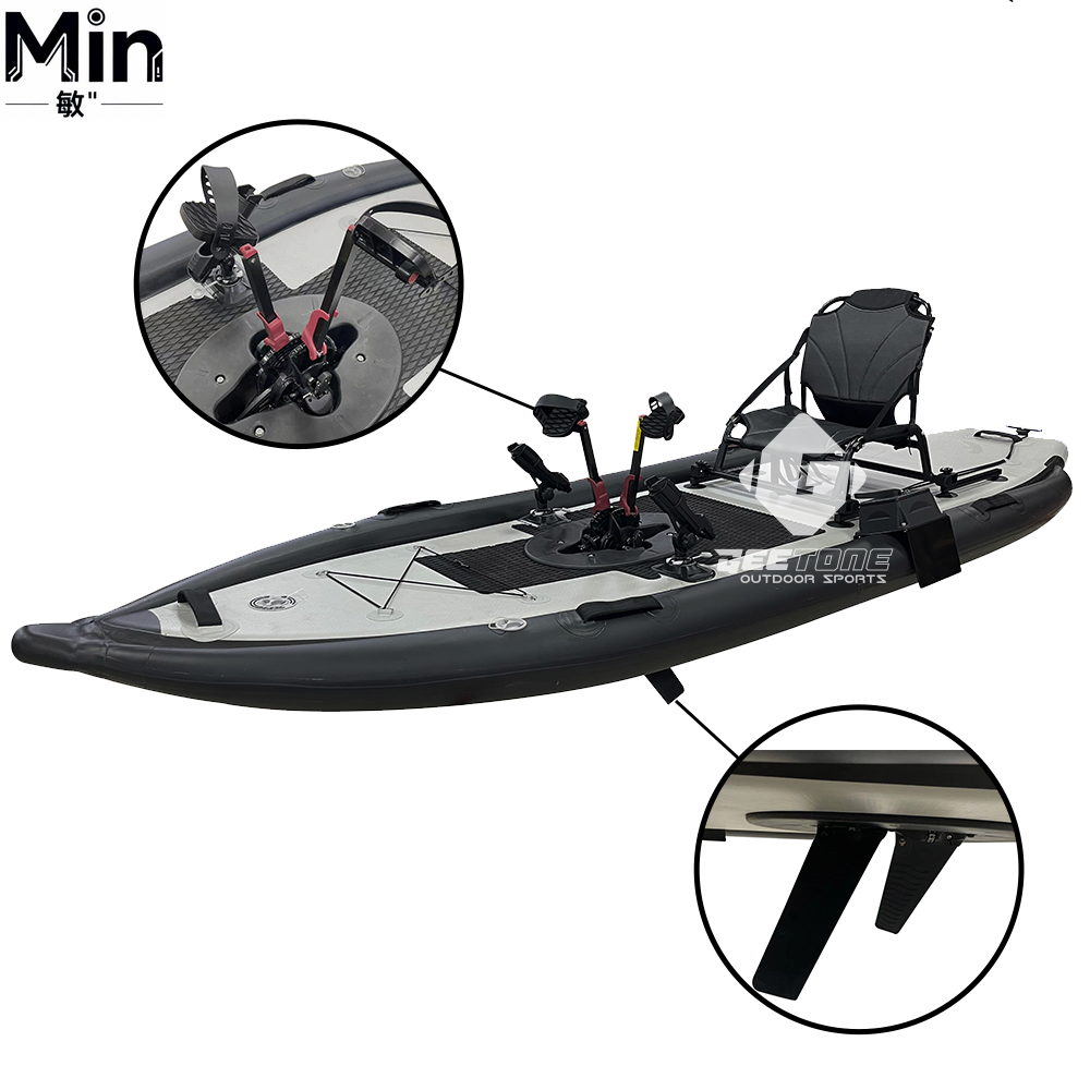 1000D PVC Inflatable Pedal Dri - Fishing Kayak Pedal Drive review and price
