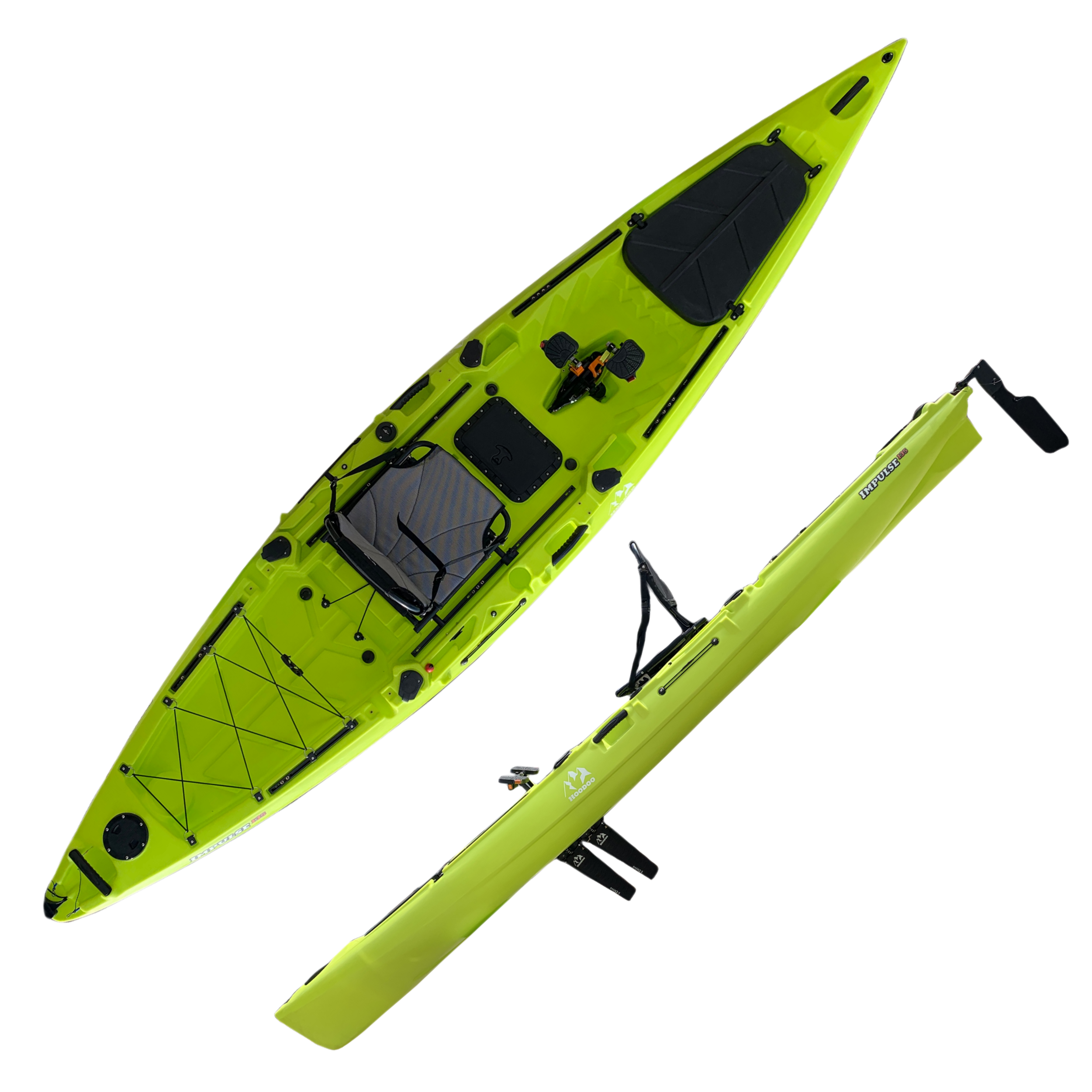 Zero Kayak New 4.15m One Perso - Fishing Kayak Pedal Drive review and price