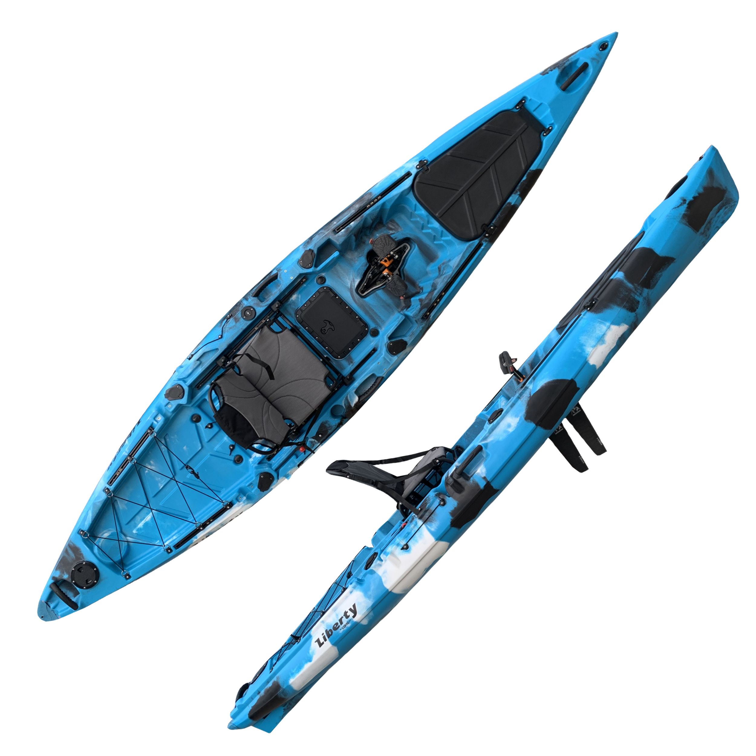 Zero Kayak New 4.15m One Perso - Fishing Kayak Pedal Drive review and price