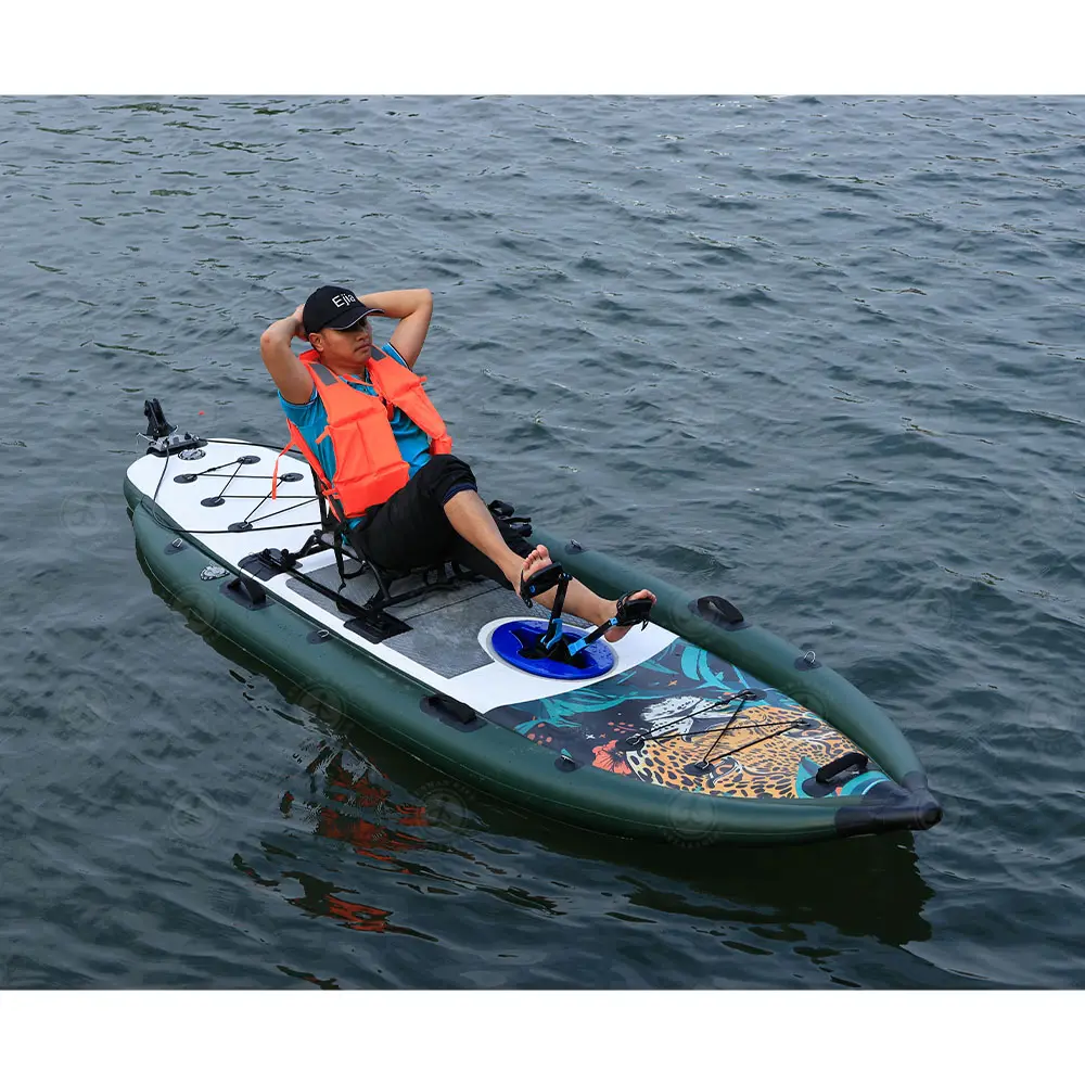Folding SUP Pedal Board Fishin - Fishing Kayak Paddle review and price