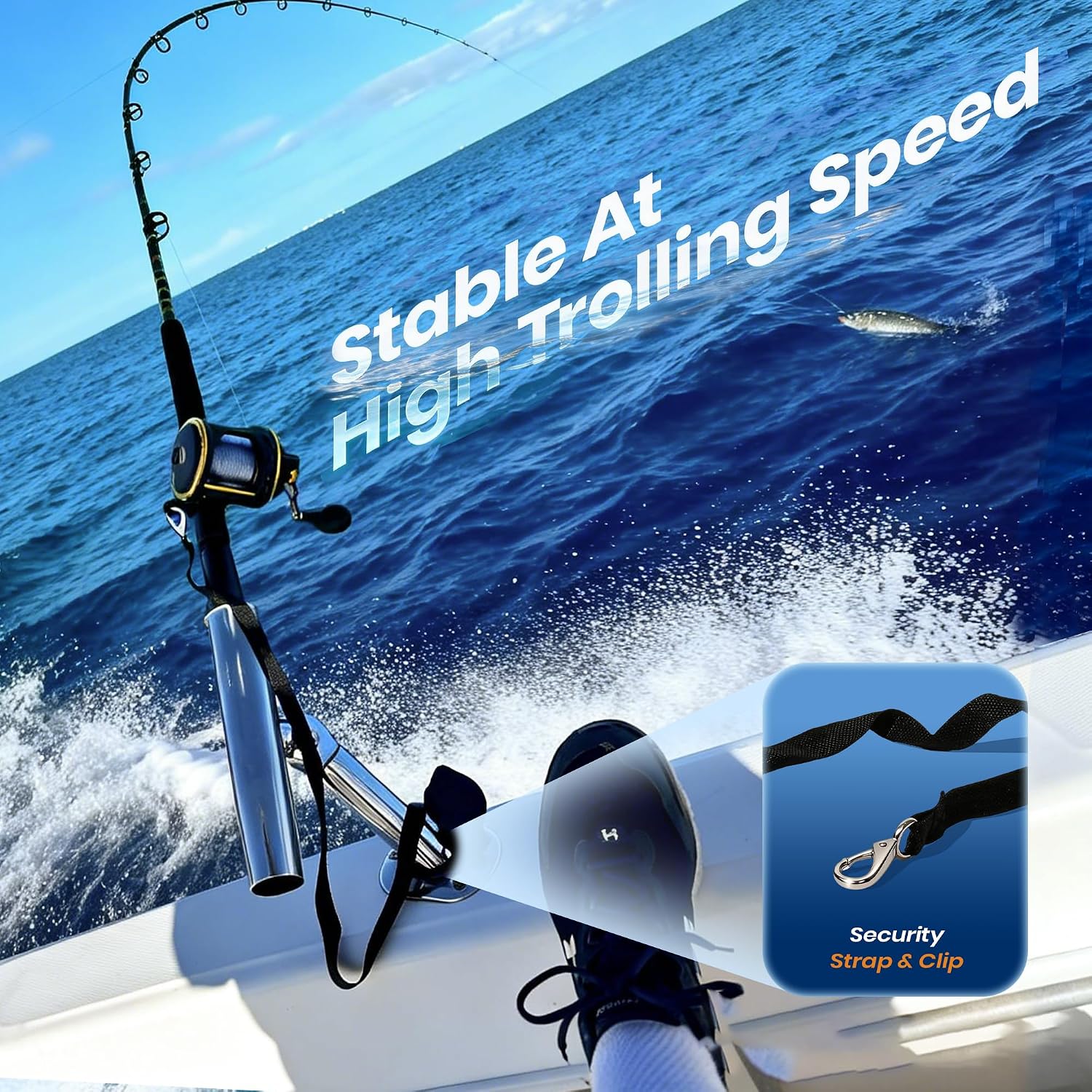 2-Pack Stainless Steel Outrigg - Fishing Kayak Rod Holder review and price