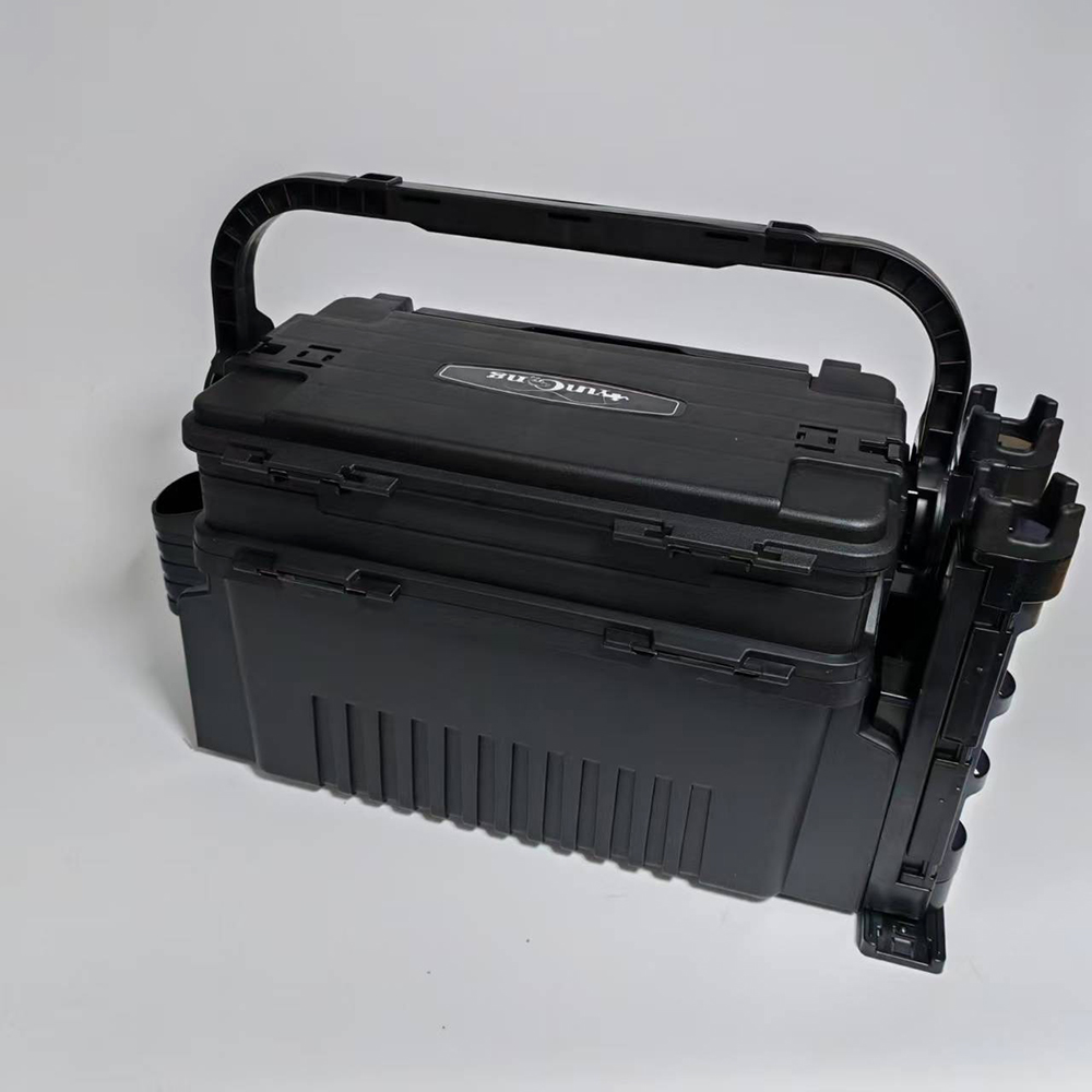 1 fishing box set, double-laye - Fishing Kayak Crate review and price