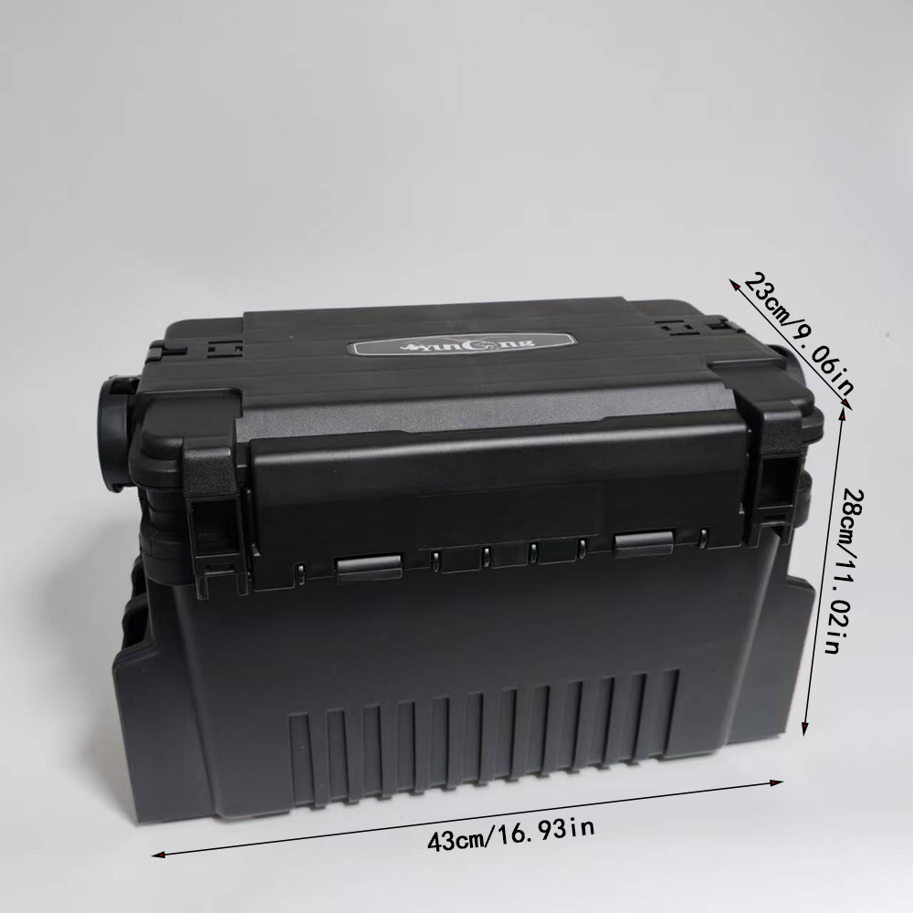 1 fishing box set, double-laye - Fishing Kayak Crate review and price