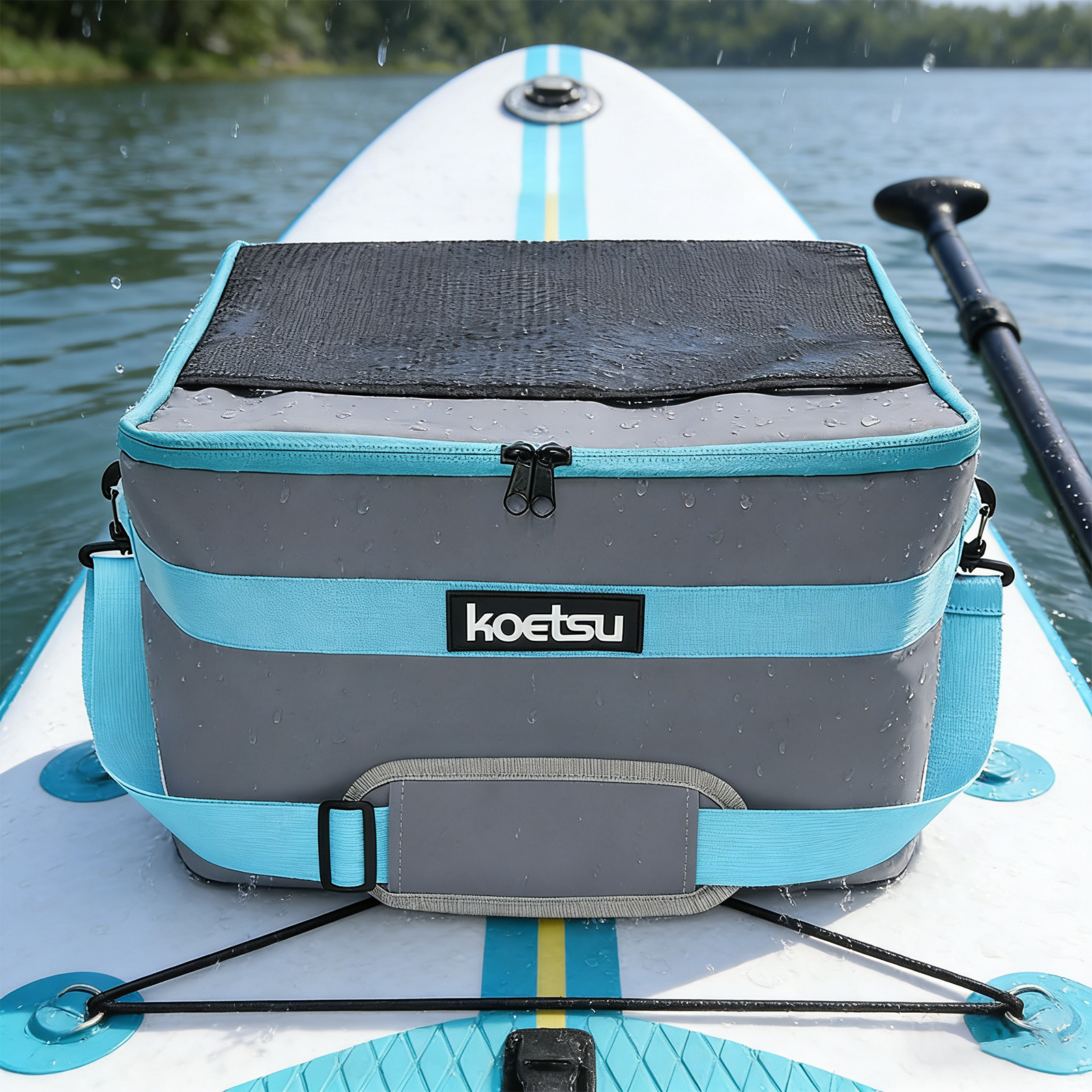 Insulated Paddleboard Cooler w - Fishing Kayak Paddle review and price