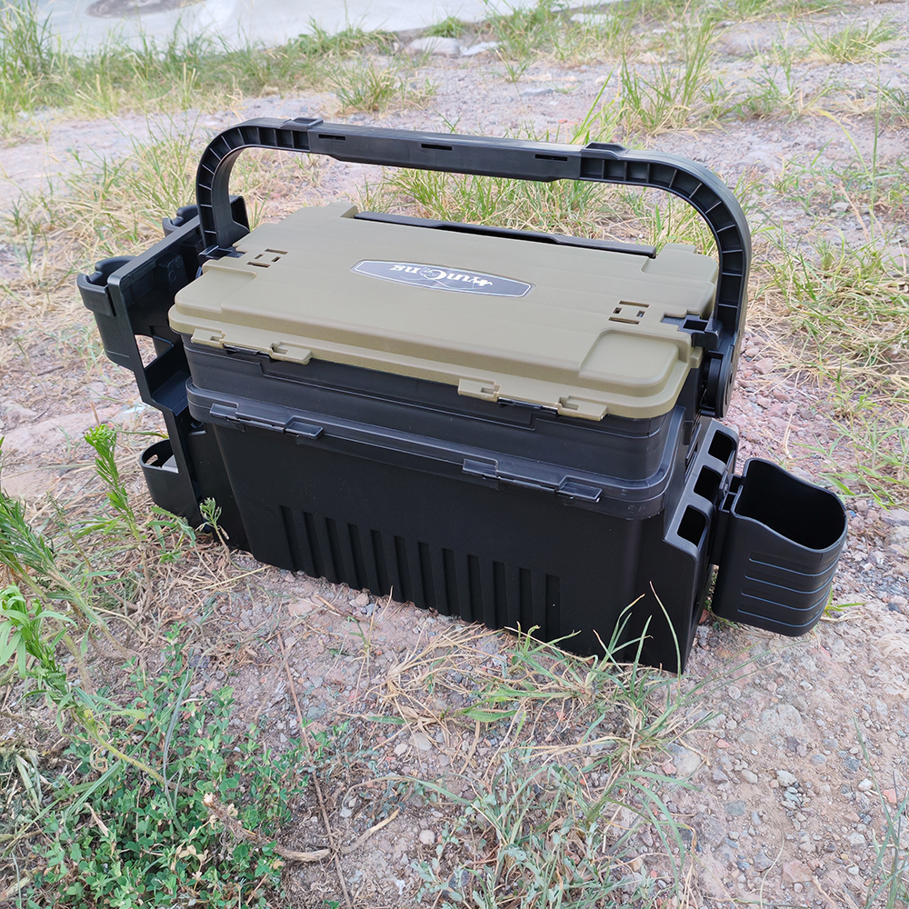 1-piece set of large lure fish - Fishing Kayak Crate review and price