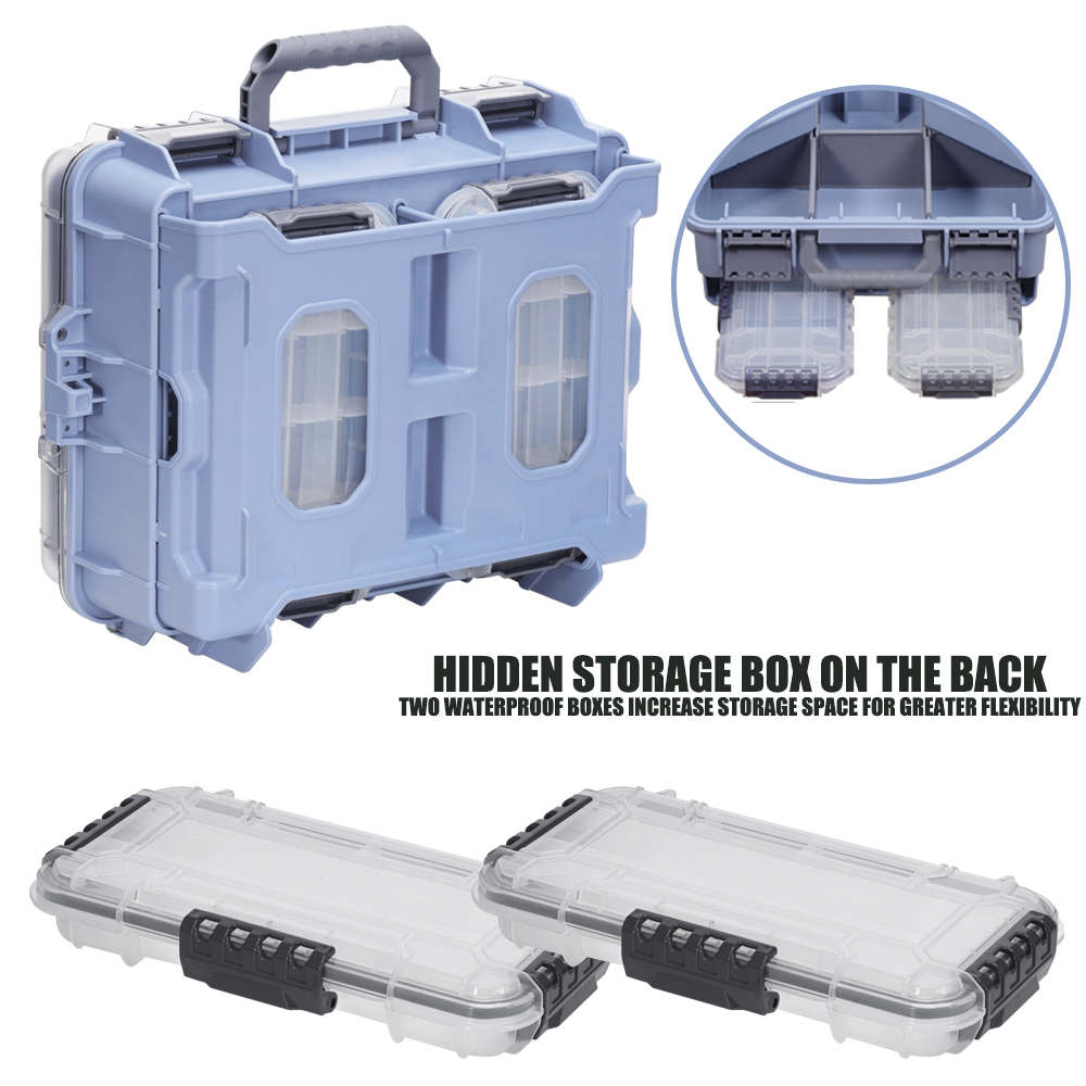 SAMOLLA Fishing Tackle Box Lar - Fishing Kayak Crate review and price