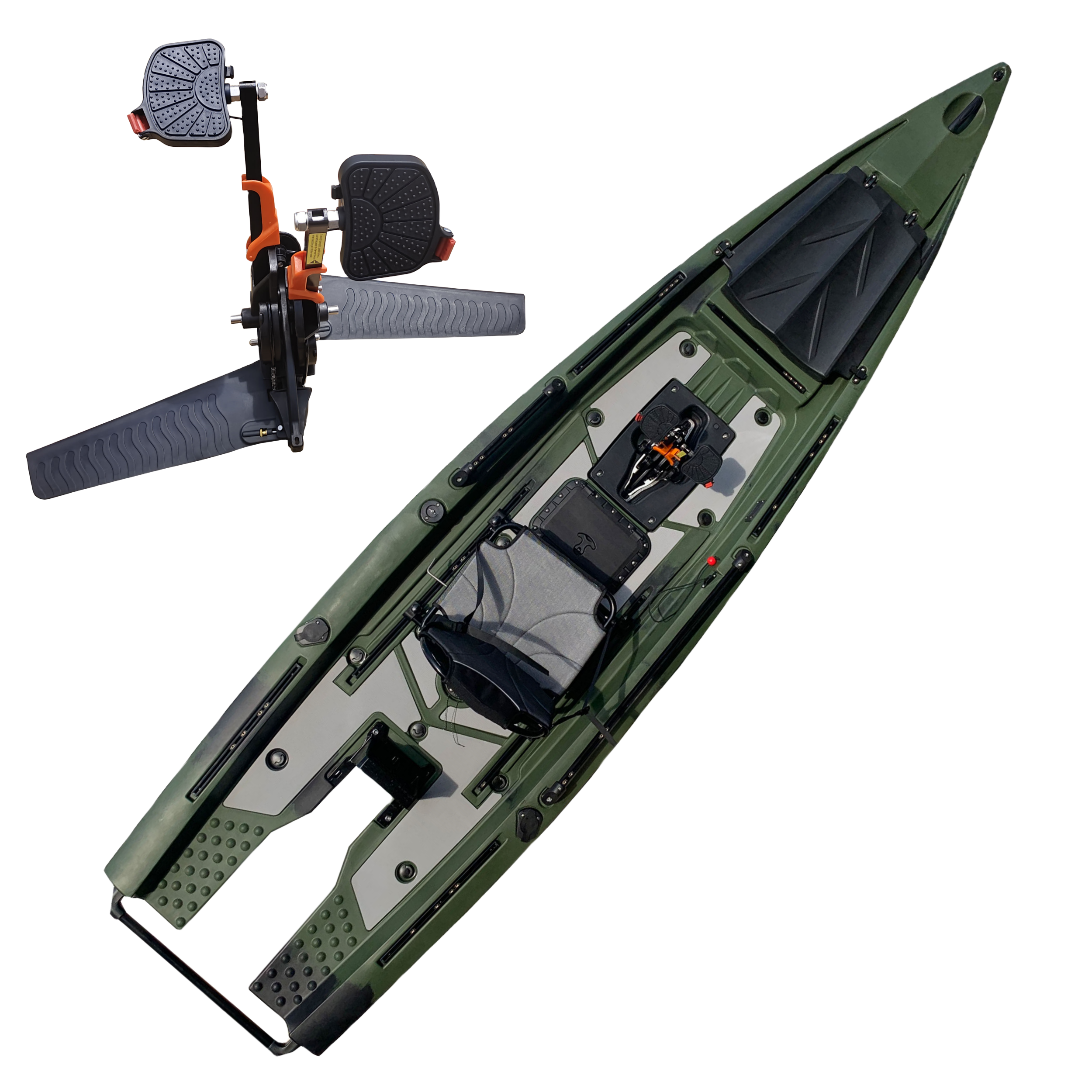 New Develop 4m Single Skiff Bo - Fishing Kayak Sit In review and price