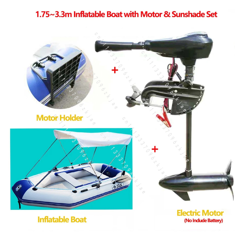1.75~3.3m Inflatable Boat with - Fishing Kayak Inflatable review and price