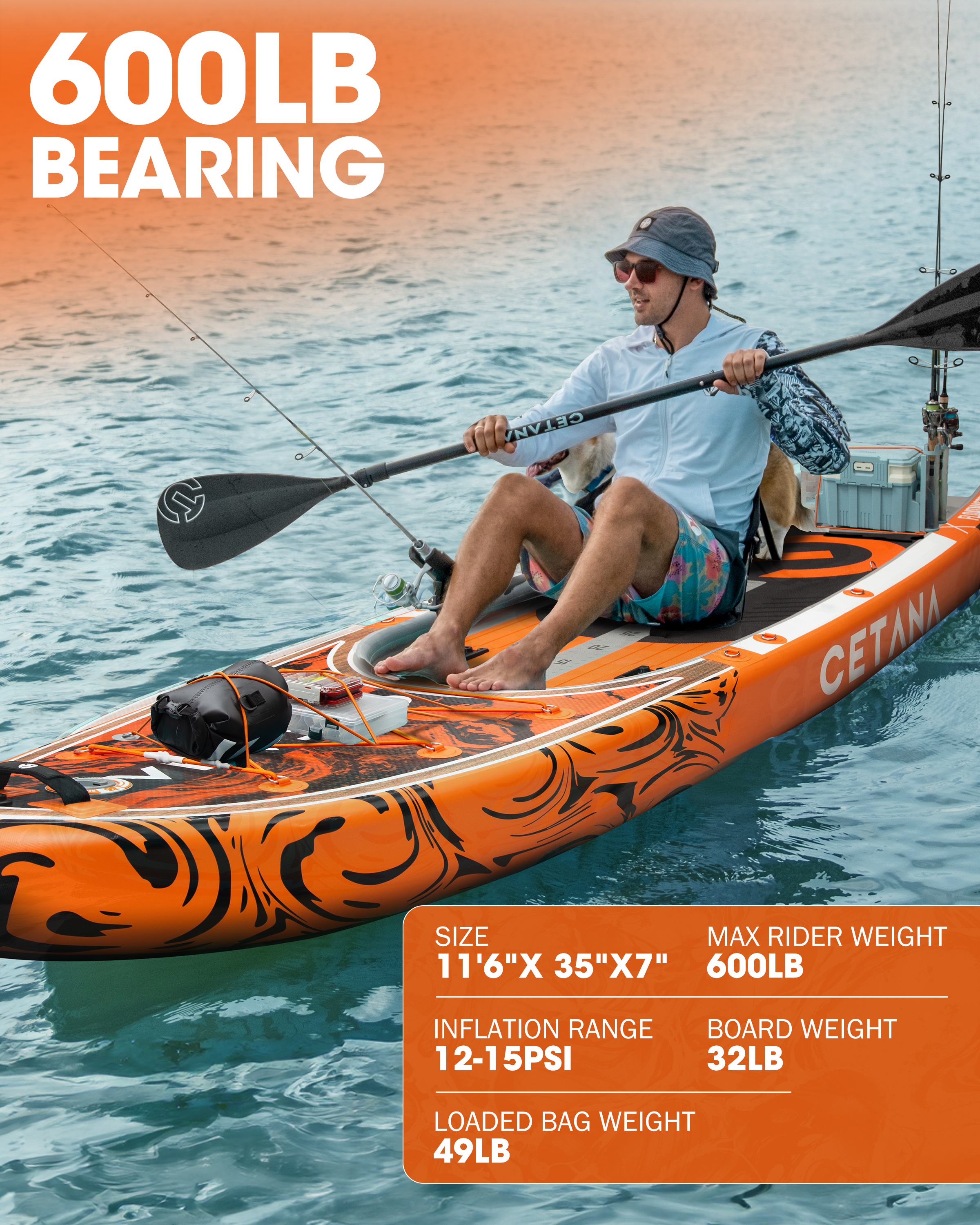China Factory Inflatable Boat  - Fishing Kayak Paddle review and price