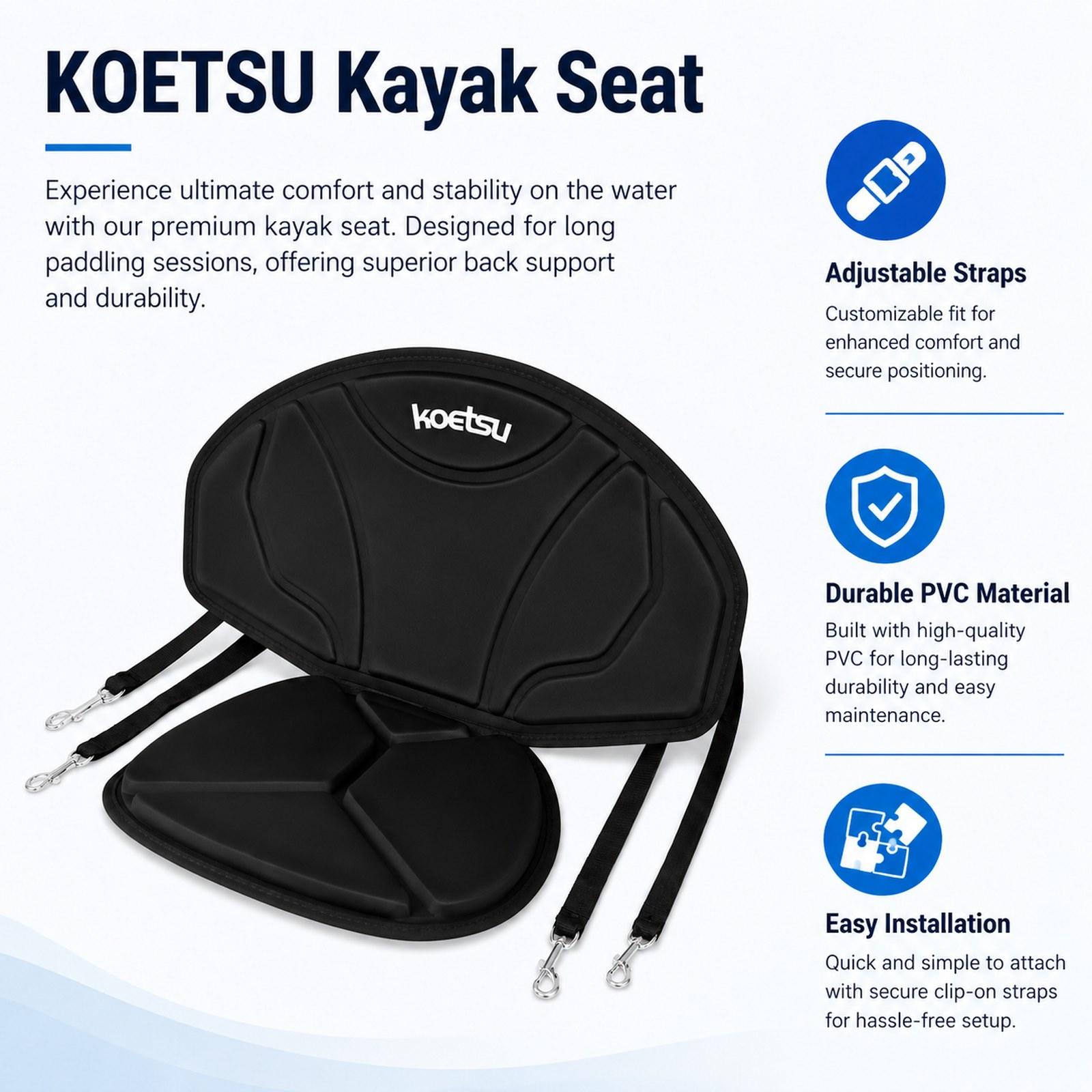 Kayak Seat Padded Easy to Inst - Fishing Kayak Sit In review and price